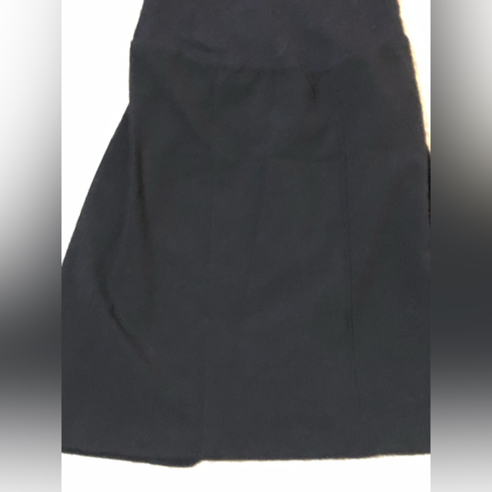 2/$20 Motherhood Maternity Black Pencil Skirt Knee Length Stretch Workwear Sz S - Picture 7 of 10